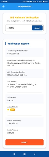 Review the Verification Result