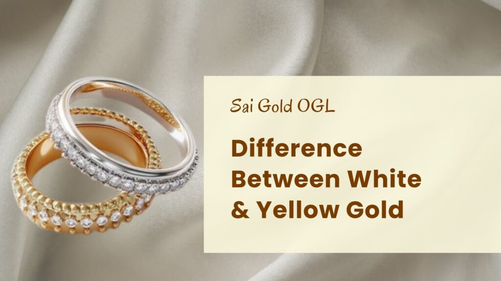 Difference Between White & Yellow Gold