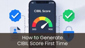 How to Generate CIBIL Score First Time