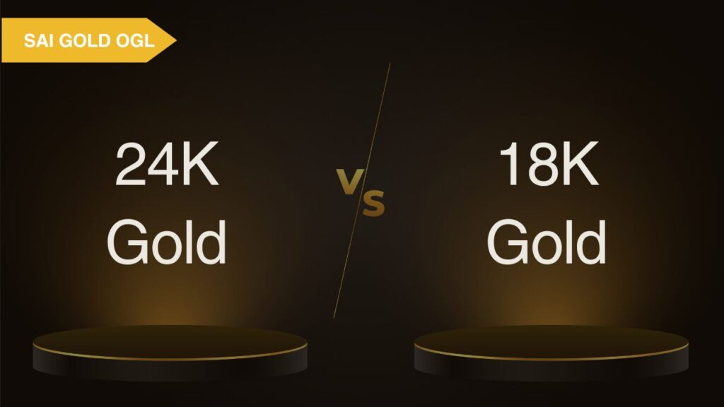 24K vs 18K Gold